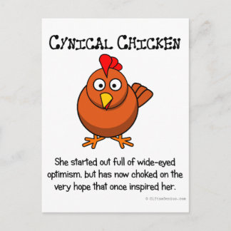 Carte Postale Déçu et étouffé par l'espoir