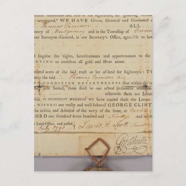 Carte Postale Deed, New York (Devant)