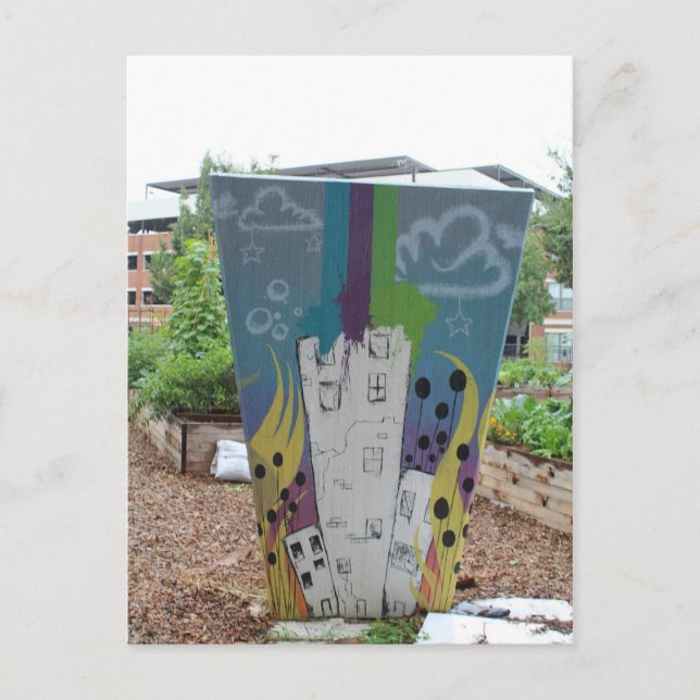Carte Postale Deep Ellum Graffiti Art # 52 (Devant)