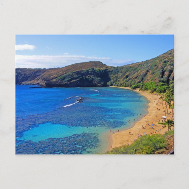 Carte Postale Deep Hanauma Bay 3, Honolulu, Oahu, Hawaii Inland (Devant)