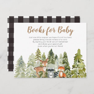 Carte Postale Deer animal aventure Camper Livres pour bébé