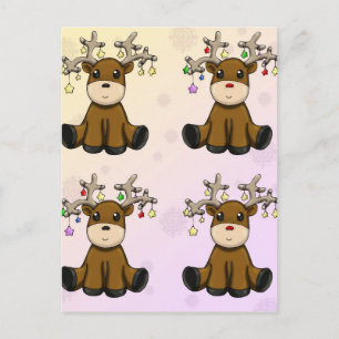 Carte Postale Deers