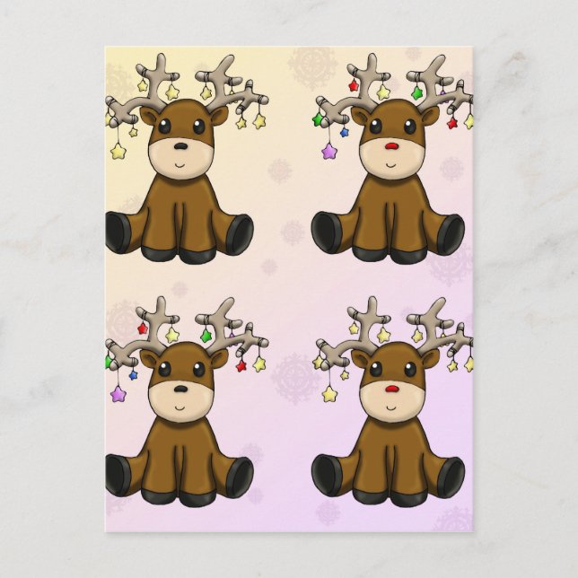 Carte Postale Deers (Devant)