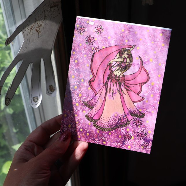 Carte Postale Déesse Danseuse du Ventre                          (Créateur téléchargé)