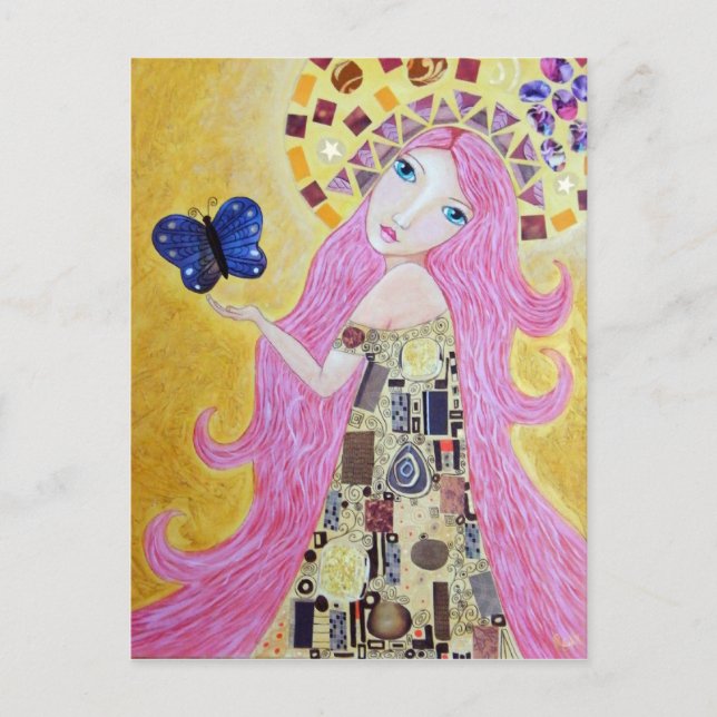 Carte Postale Déesse de la liberté (Devant)