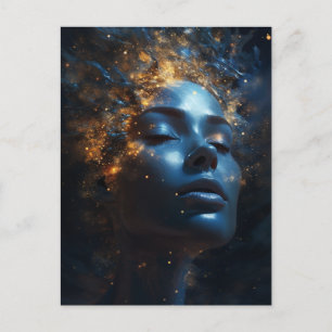 Carte Postale Déesse des étoiles