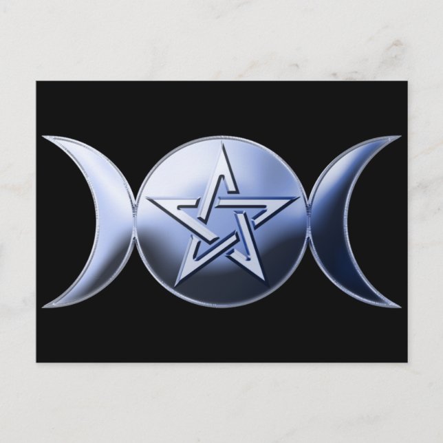 Carte postale Déesse Lunaire (Devant)