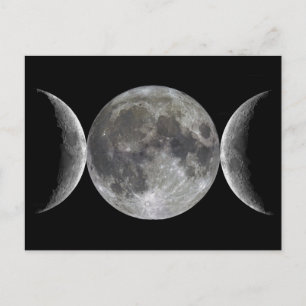 Carte Postale Déesse Triple Moon