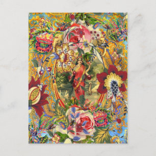 Carte Postale Déesse vintage de Bohême