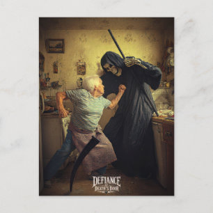 Carte Postale Défi à la porte de la mort - Joi