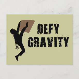 Carte Postale Défier la gravité