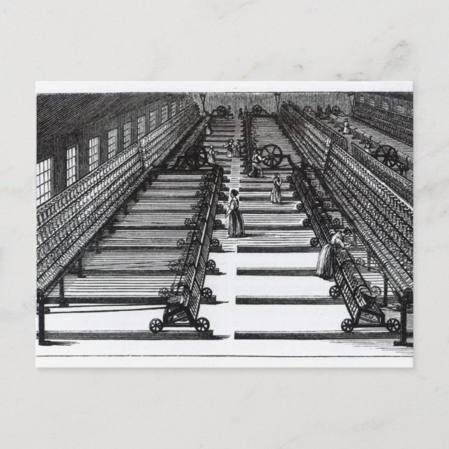 Carte Postale Défilement de la molécule (Devant)