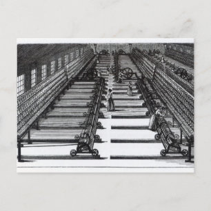 Carte Postale Défilement de la molécule