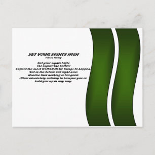 Carte Postale Définir vos vues haut