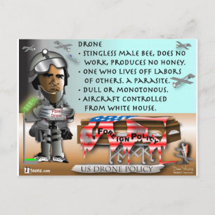 Carte Postale Définition du drone