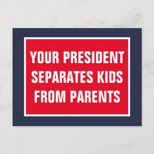 Carte Postale Defund DHS/ICE Congress Call to Action (Devant)