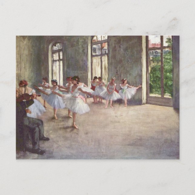 Carte Postale Degas Art (Devant)