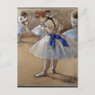 Carte Postale Degas Étude d'un danseur