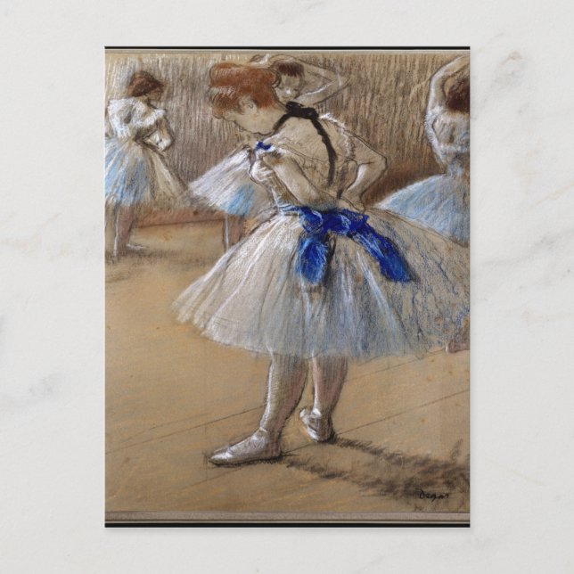 Carte Postale Degas Étude d'un danseur (Devant)