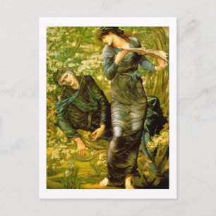Carte Postale Dégouement de Merlin - Edward Burne-Jones