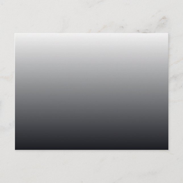 Carte Postale Dégradé de blanc gris et noir fondu (Devant)