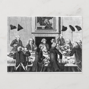 Carte Postale Dégustation, 1782