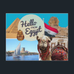 Carte postale d'Égypte Bonjour<br><div class="desc">Bonjour d'Égypte</div>