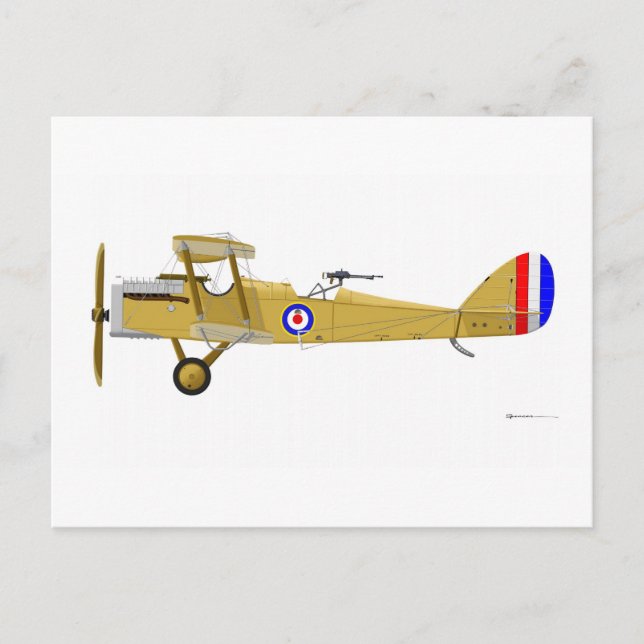 Carte Postale DeHavilland DH-4 Cat009M (Devant)