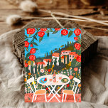 Carte Postale Déjeuner avec vue Campagne Gouache Peinture<br><div class="desc">Customisez cette carte en ajoutant votre propre texte à l'avant ou à l'arrière en cliquant sur "modifier" ci-dessus. Consultez ma boutique pour plus de couleurs et de designs ou dites-moi si vous voulez quelque chose de personnalisé. Merci d'avoir fait des emplettes avec moi !</div>