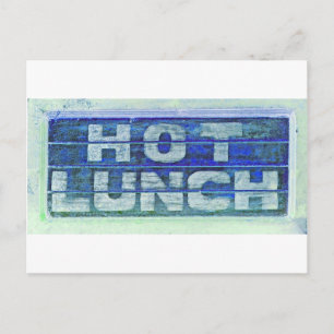 Carte Postale Déjeuner chaud
