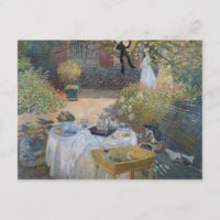 Déjeuner de Claude Monet | : Le jardin Argenteuil