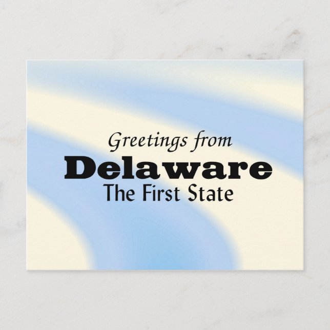 Carte Postale Delaware (Devant)