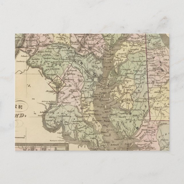Carte Postale Delaware et Maryland 2 (Devant)