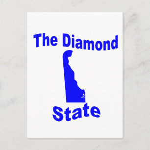 Carte Postale Delaware : L'État du Diamant