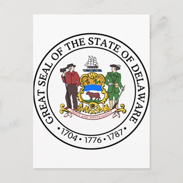 Carte Postale Delaware, USA (Devant)