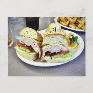 Carte Postale Deli Sandwiches