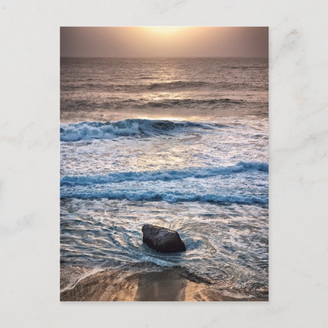 Carte Postale Delicate Beach Sunset (Devant)