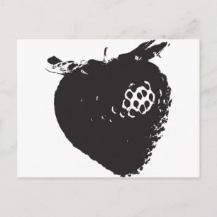 Carte Postale Délice aux fraises