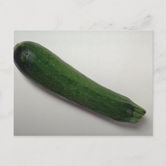 Carte Postale Délicieux courgettes (Devant)