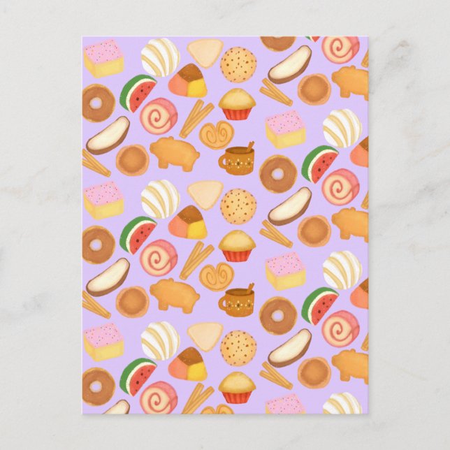 Carte Postale Délicieux panette mexicaine Pain sucré (Devant)