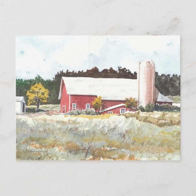 Carte Postale Dells Barn (Devant)