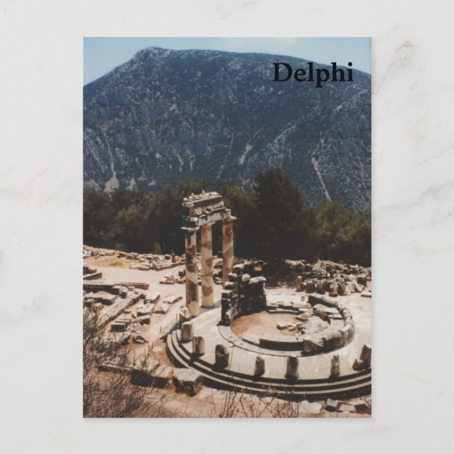 Carte Postale Delphi (Devant)