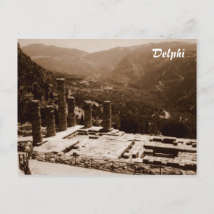 Carte Postale Delphi