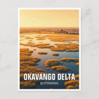 Delta de l'Okavango Botswana