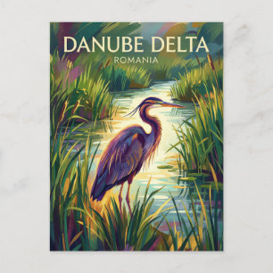 Carte Postale Delta du Danube Roumanie