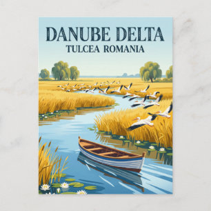 Carte Postale Delta du Danube Roumanie