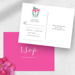 Carte Postale Demande de Chanson de mariage de destination tropi