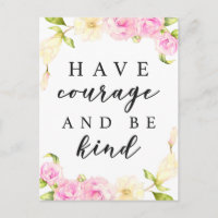 Demandez au Courage d'être une citation de vie