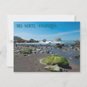 Carte Postale DeMartin Beach Del Norte California