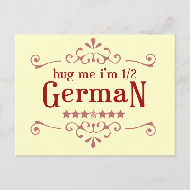 Carte Postale Demi allemand (Devant)